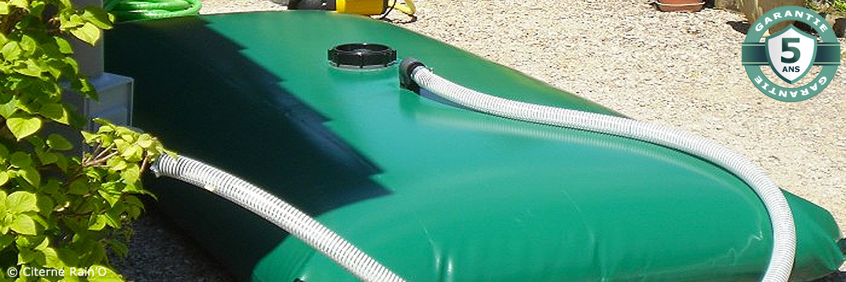 Citerne souple 30m3 - Récupérateur eau de pluie